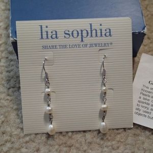 Lia Sophia Jewelry - Lia Sophia Freshwater Pearl Earrings Lia Sophia Jewelry - Lia Sophia Freshwater Pearl Earrings